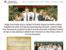 Tablet Screenshot of cottagegroveschool.com